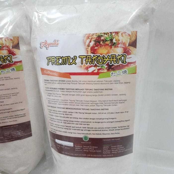 

Tepung Biang Tepung Takoyaki 1Kg Premix, Hasil 600 Bola Untuk Jualan Matang