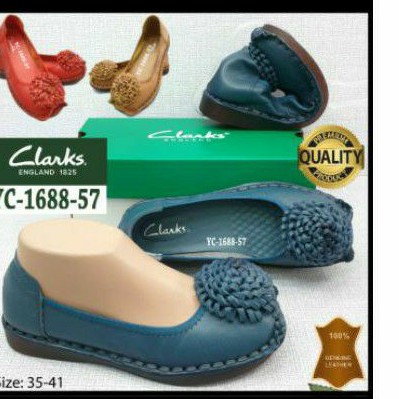 *Clarks YC-1688-57 Marigold Flower Flat