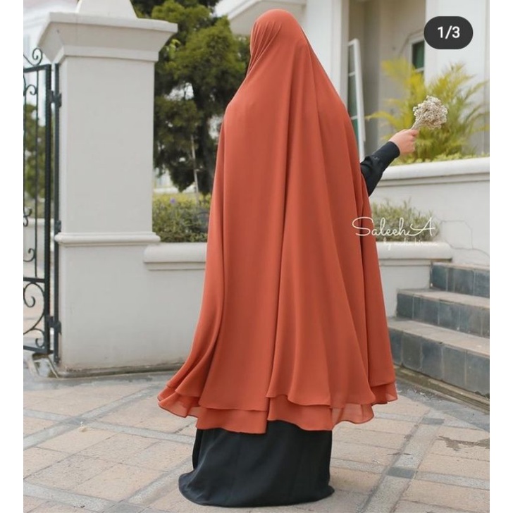 Preloved Khimar Jumbo Laluna Saleeha Officials