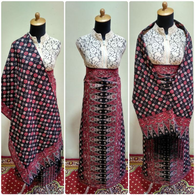 Songket Lasem jupri palembang. Selendang dodot(lebar).