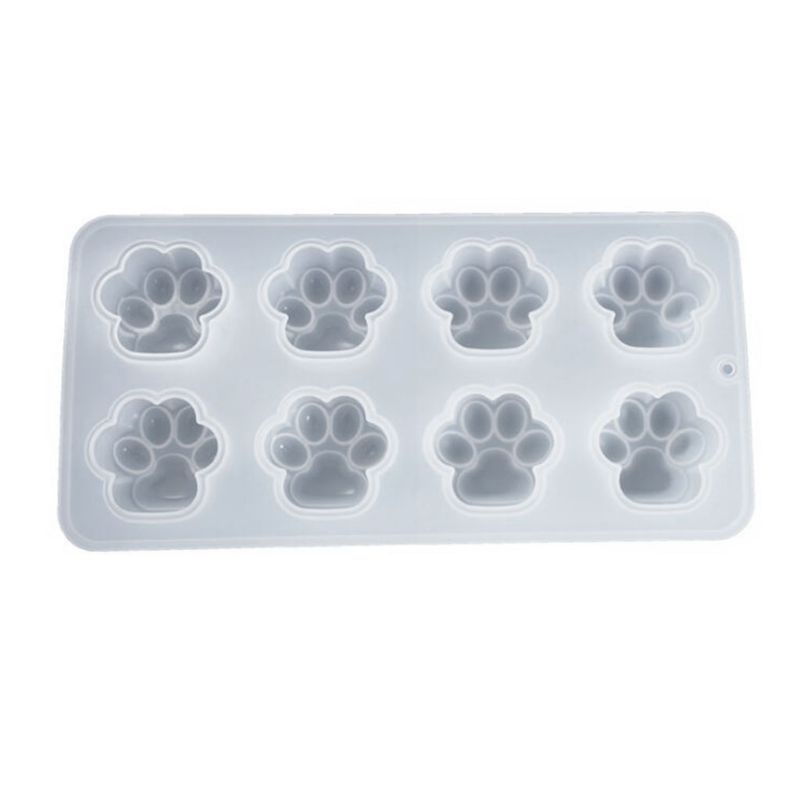 SIY  Resin Crystal Epoxy Mold Cat Paw Doll Casting Silicone Mould DIY Crafts Jewelry Making Tools