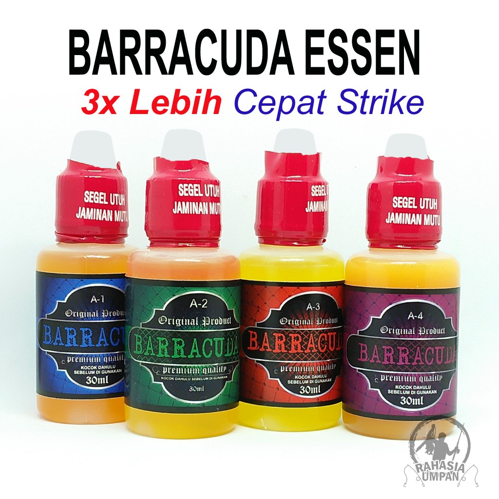 BARRACUDA ESSEN - Rahasia Umpan Mancing Ikan Mas, Nila, Patin, Lele, Tawes, Bawal, Nilem