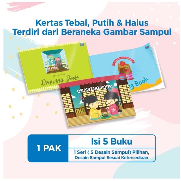 Buku Gambar Sinar Dunia SIDU A3 5 Buku