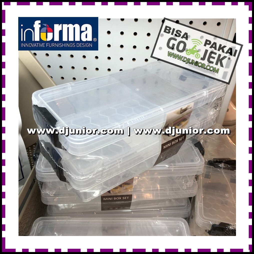 INFORMA - TEMPAT MASKER / KOTAK PENYIMPANAN / MINI BOX MASK STORAGE