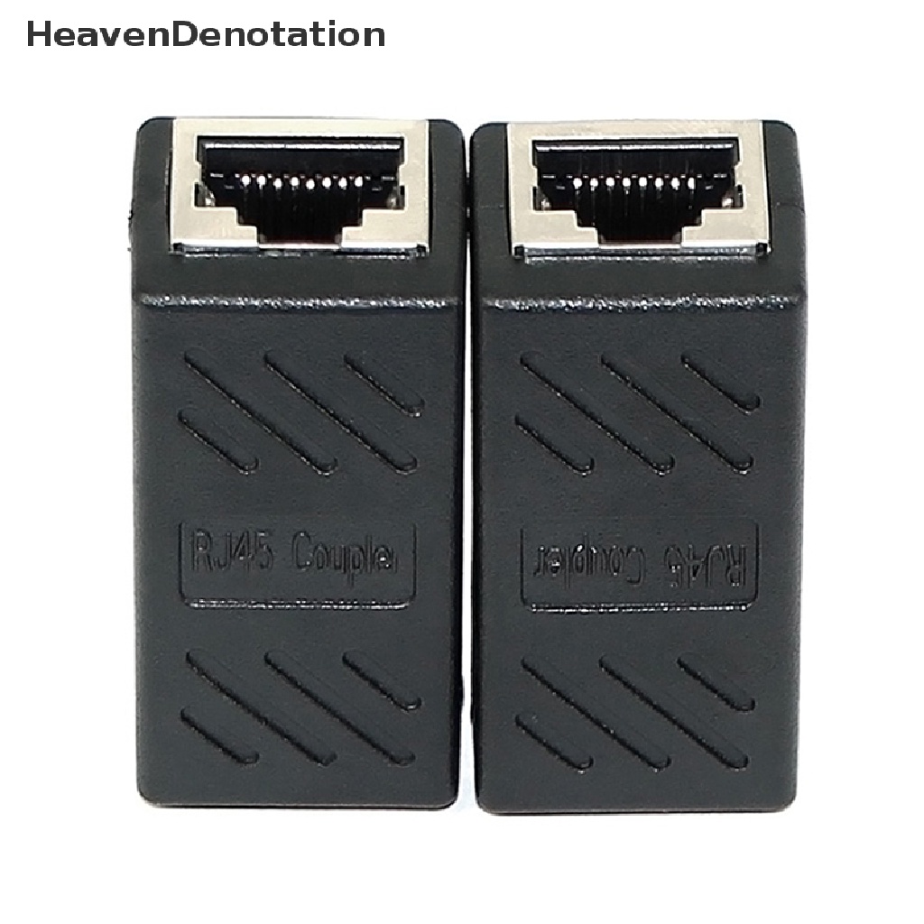 [HeavenDenotation] RJ45 Female To Female CAT6 Network Ethernet LAN Connector Adapter Coupler