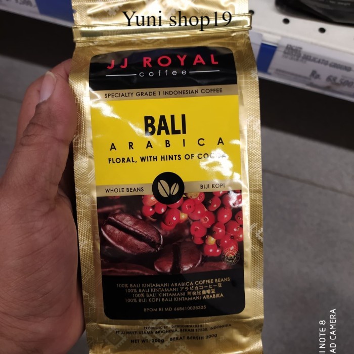 

kopi jj royal bali arabica biji 200gr