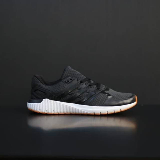 Sepatu Adidas Pria Duramo 8 Black Gum Original