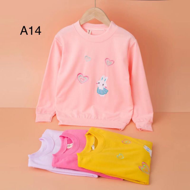 SWEATER ANAK USIA 2-11 TAHUN / SWITER ANAK PEREMPUAN / SWEATER ANAK IMPORT