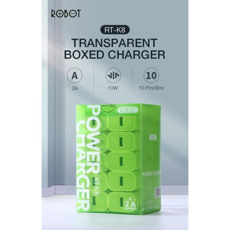 SATUAN ROBOT RTK8 RT-K8 KEPALA BATOK CHARGER ASLI ORI ORIGINAL GARANSI RESMI PER PCS ECER ECERAN ORI