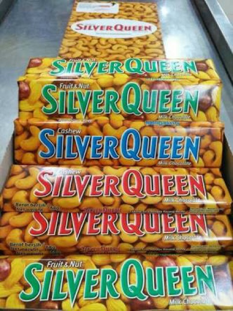 COKLAT SILVERQUEEN 58 gram / COKELAT SQ 62 GR - BESAR (PC) ECER