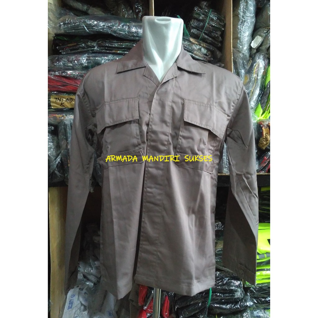 Seragam PDL Satpam Coklat - Seragam PDL Security Coklat