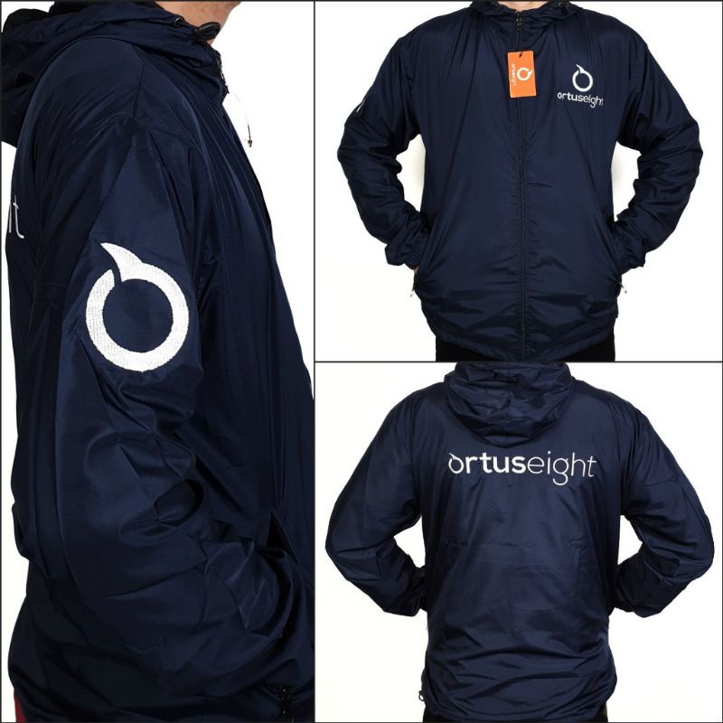 Jaket ortuseight runing sport olahraga / jaket olahraga /  jaket parasut ortuseight / jaket bola / jaket Ortus olahraga