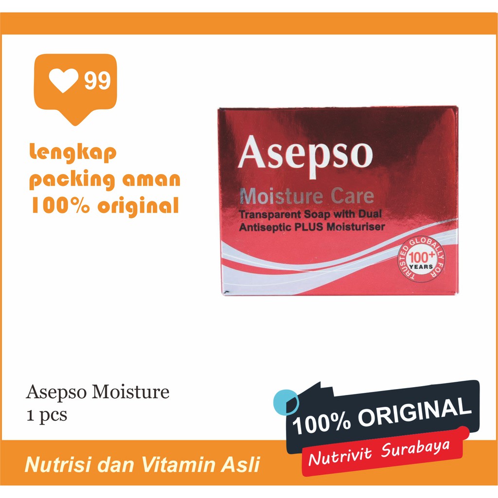 ASEPSO MOISTURE CARE 80 GR