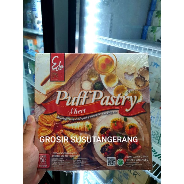 

Puff Pastry Sheet Edo 750gr