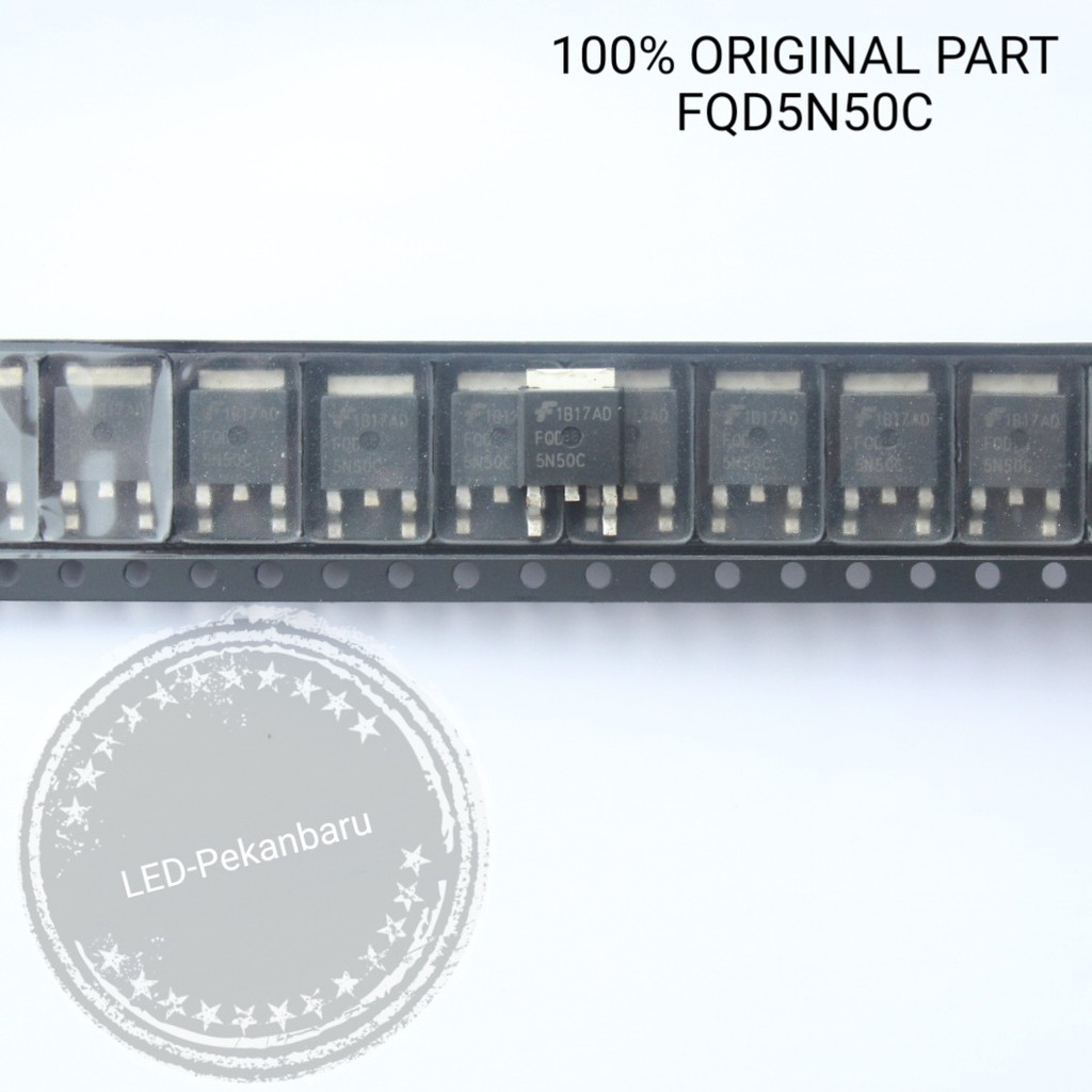 Jual ORIGINAL PART MOSFET FQD5N50CTM 5N50 5N50C FQD5N50C TMD5N50G ...