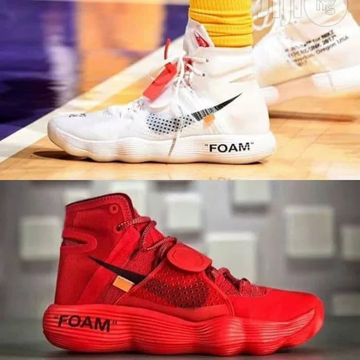off white foam hyperdunk
