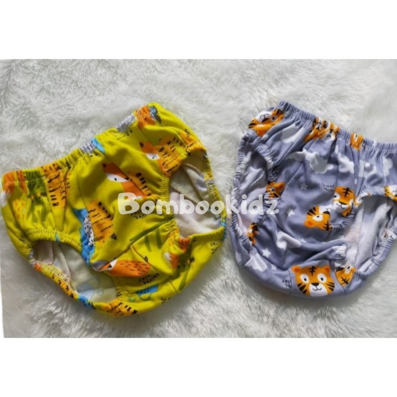 20 PCS Celana Dalam Anak Laki laki dan Perempuan  Libby Velvet Babydoll Printing Mixed KODIAN