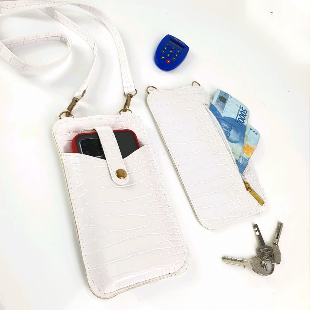 Sling Bag Handphone Wanita -Tas HP Wanita - Alice Croco bag Tas Handphone wanita Termurah Terbaru Lucu Elegan
