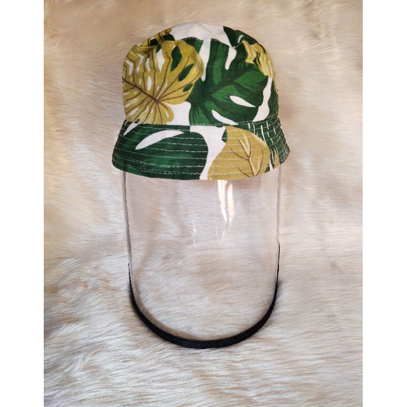 topi anak anti corona bucket hat anak topi bayi anti corona topi faceshield-22