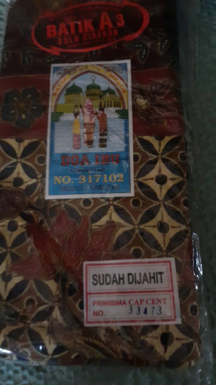 [random] Sarung Batik Halus Doa Ibu - Batik Solo Cirebon