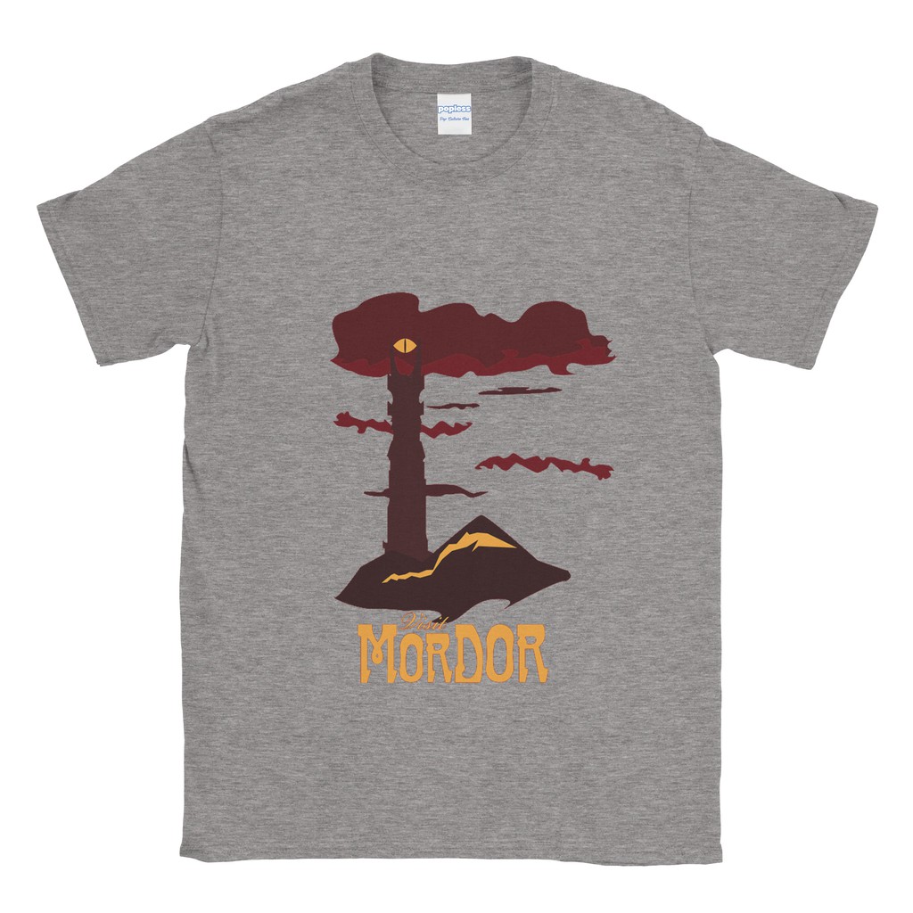 Baju Kaos Tshirt Lord Of The Rings Mordor Tower