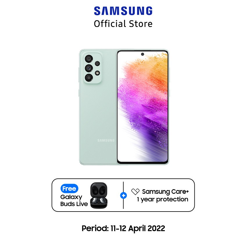 Samsung Galaxy A73 5G 8GB+256GB - 8GB+128GB Garansi Resmi Sein Samsung A73 8 GB 256 GB 8 GB 128 GB