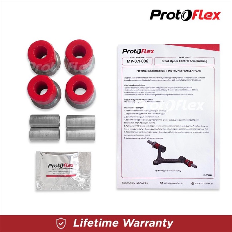 Protoflex Bushing Upper Arm Depan (Atas) Pajero Sport 08-16 Triton