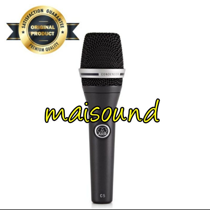 MIC AKG C5 ORIGINAL MICROPHONE AKG C 5 ORIGINAL FREE DOMPET HOLDER