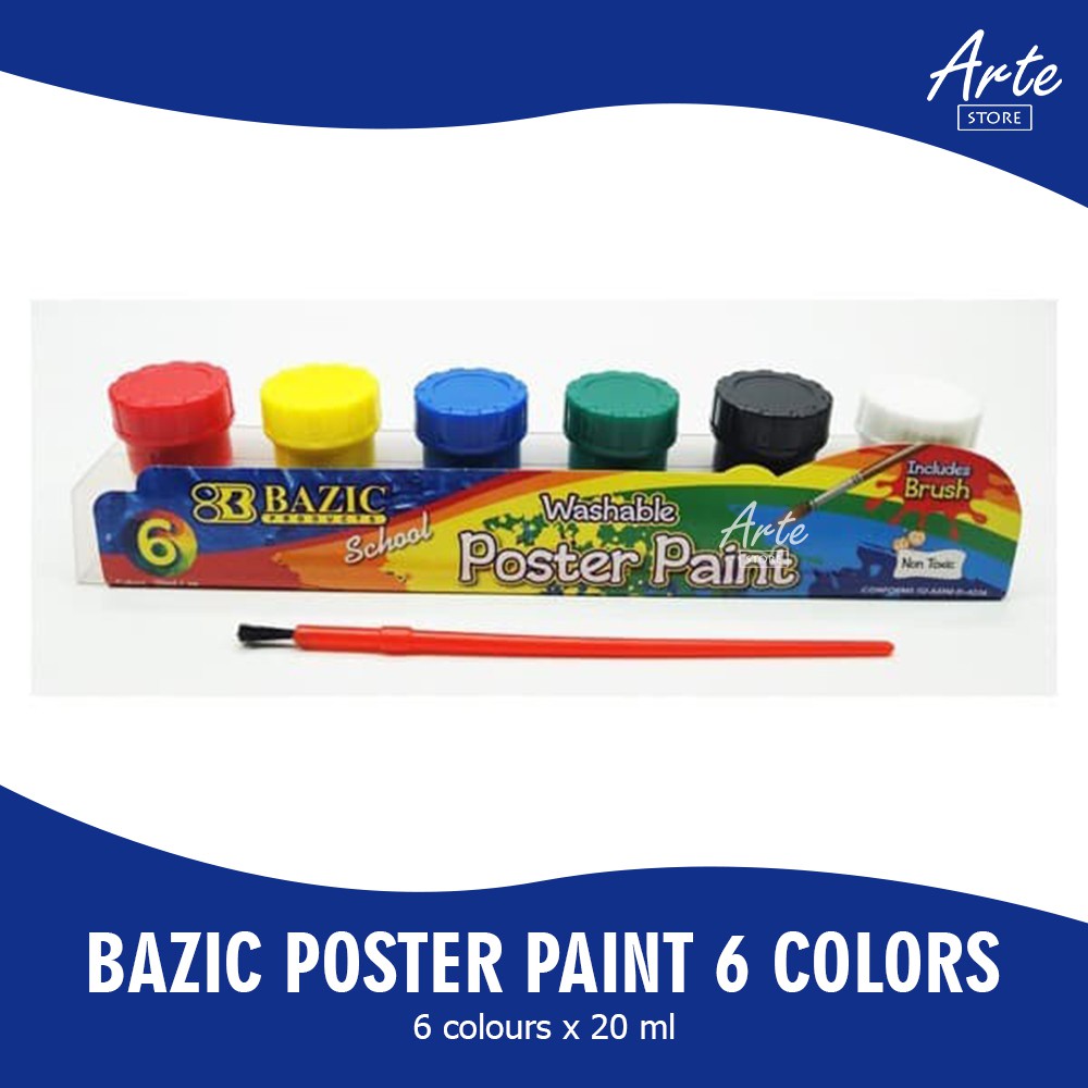 Cat Poster BAZIC Set 6 Warna