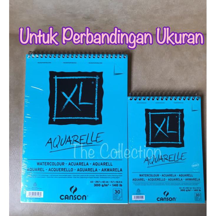 

Diskon Atk465Cs 074959 A4 30Lbr Watercolour Sketch Book Aquarelle Canson Buku Diskon