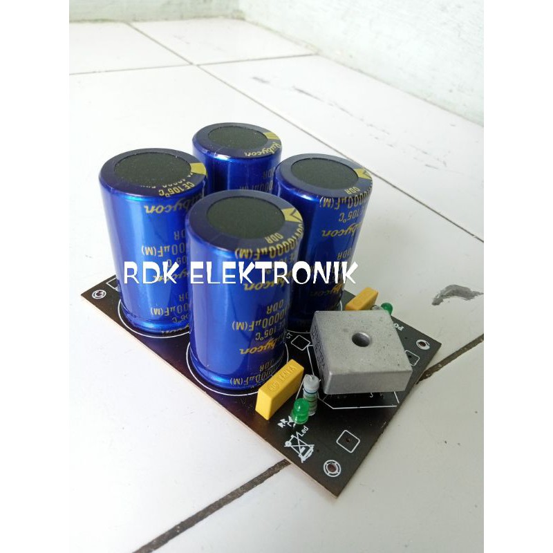 PSU 4ELCO rubycon 50v 10000uf elco biru original