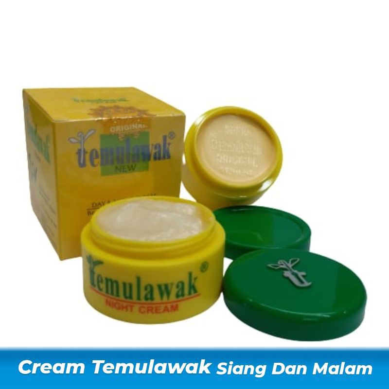 CREAM TEMULAWAK ORI SUPER // Siang Dan Malam