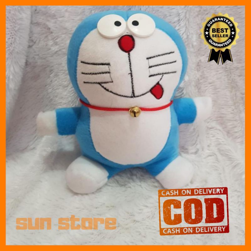 BONEKA KARAKTER DORAEMON KECIL / MAINAN ANAK CEWEK / COWOK / LAKI / PEREMPUAN / TERBARU MURAH