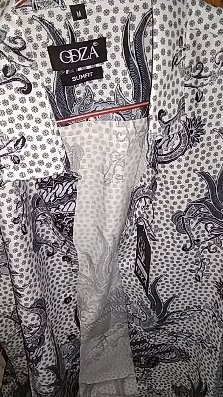 Odza Atasan Batik Murah Pria Batik Keluarga Kemeja Batik Solo Etnik Slim Fit