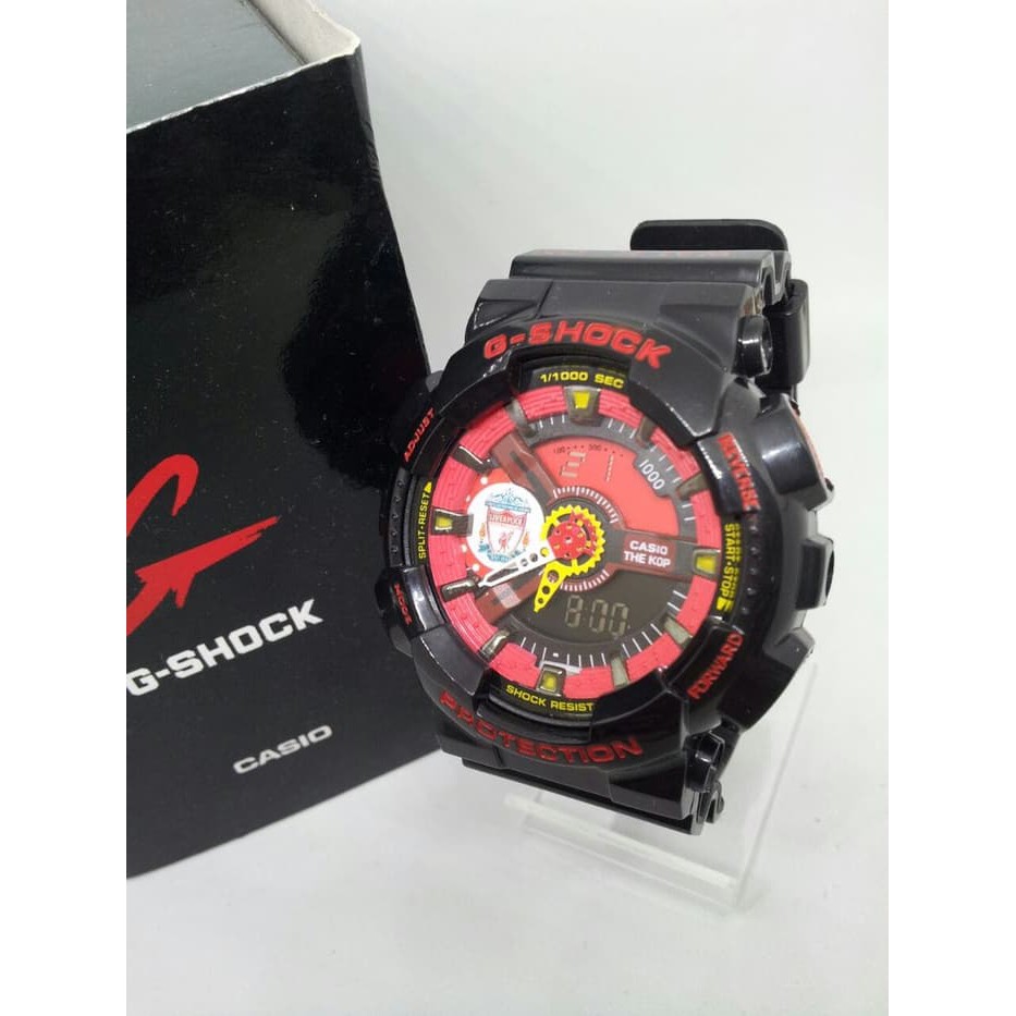 MURAH ABISS Casio G-Shock GA-110 Karakter Jam Tangan Dual Time Pria