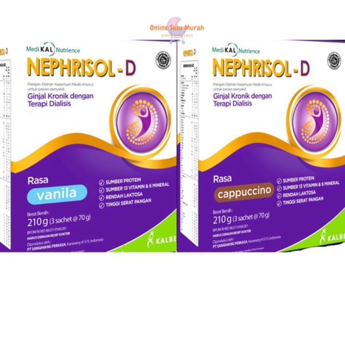 NEPHRISOL - D Vanila Cappucino 210g