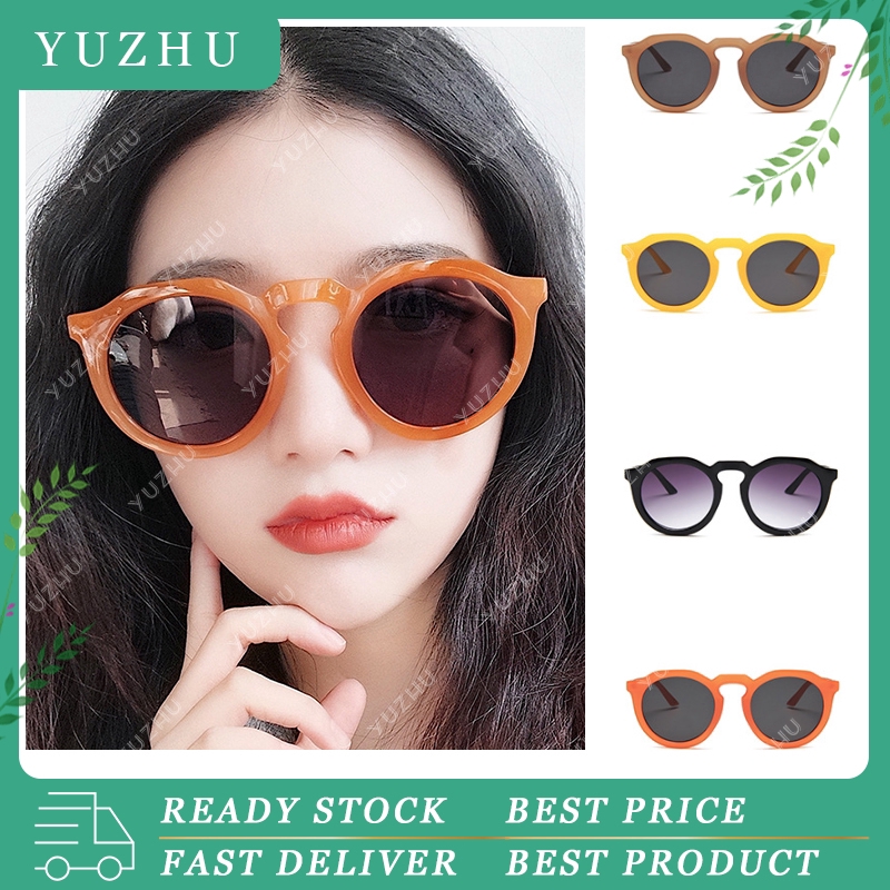 (YUZHU) Ready Stock Kacamata Sunglasses Wanita Trend Kacamata Hitam Candy