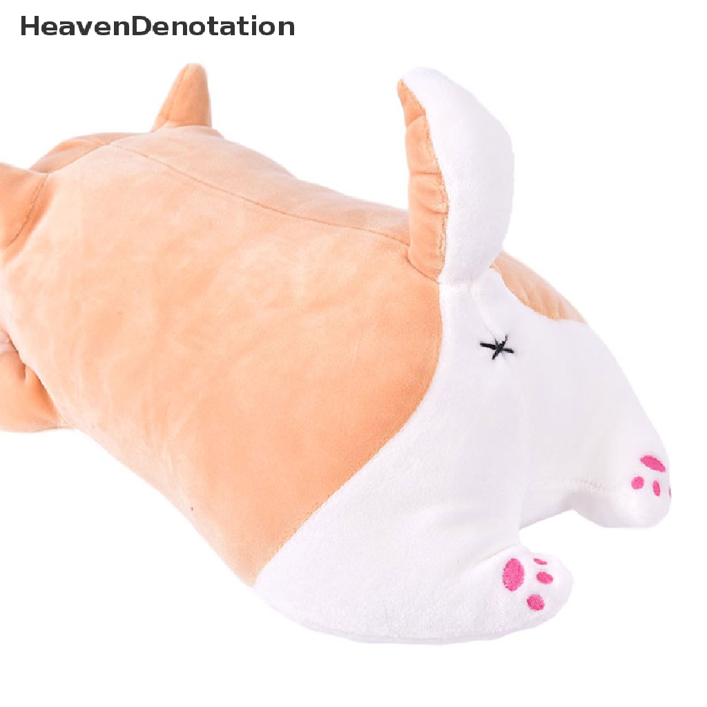 (Heavendenotation) Boneka Anjing Corgi Shiba Inu Bahan Plush Ukuran 40cm