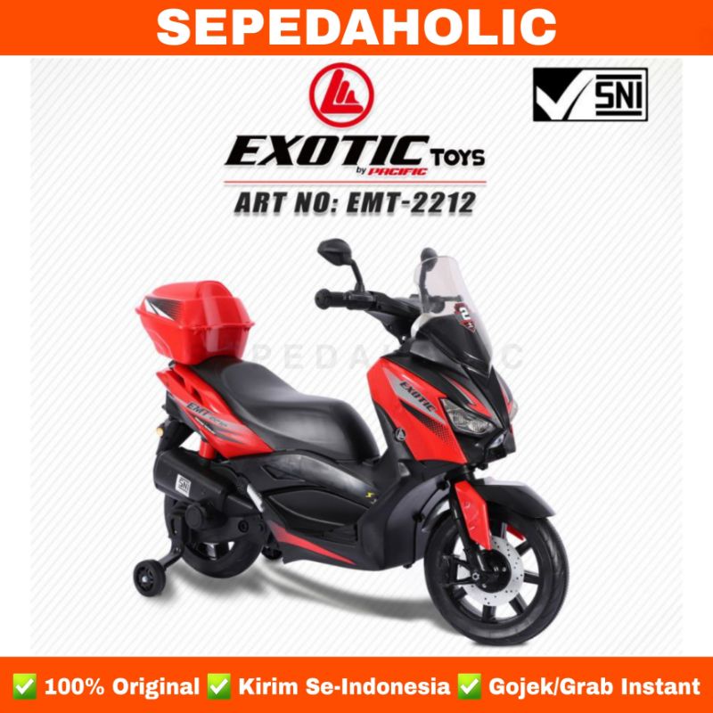 Motor Motoran Aki EXOTIC EMT 2212 Mainan Anak Model XMAX