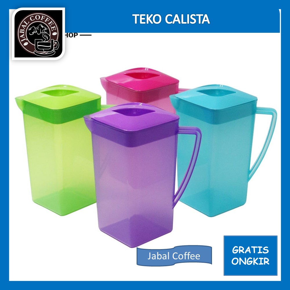 Teko Jus Isi 1500 Ml / Calista Teko Pluto / Teko Minum Calista Warna