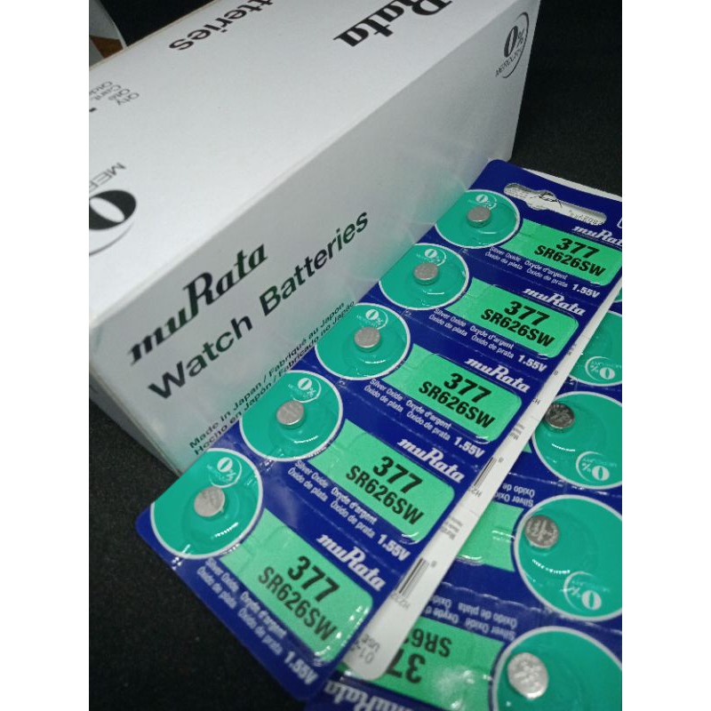 Baterai Jam Tangan Murata 377/626 Baterai Murata Original 626 Baterai Jam Universal