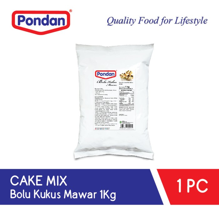 

PROMO [COD] Pondan Bolu Kukus Mawar (bulky)