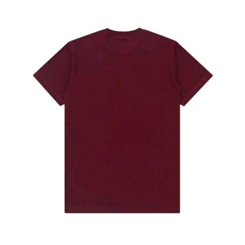 308 Abslt Unscrd || Kaos Tshirt Maroon - Orange