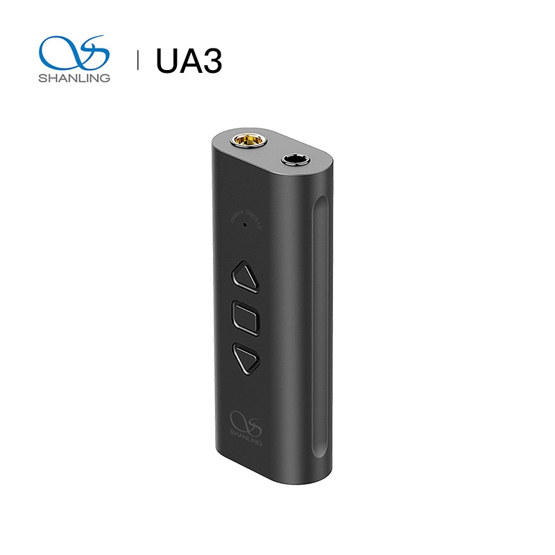 Shanling UA3 Adapter USB DAC / AMP Headphone AKM AK4493SEQ chip Tipe-C Ke 3.5 / 4.4mm PCM768 DSD512