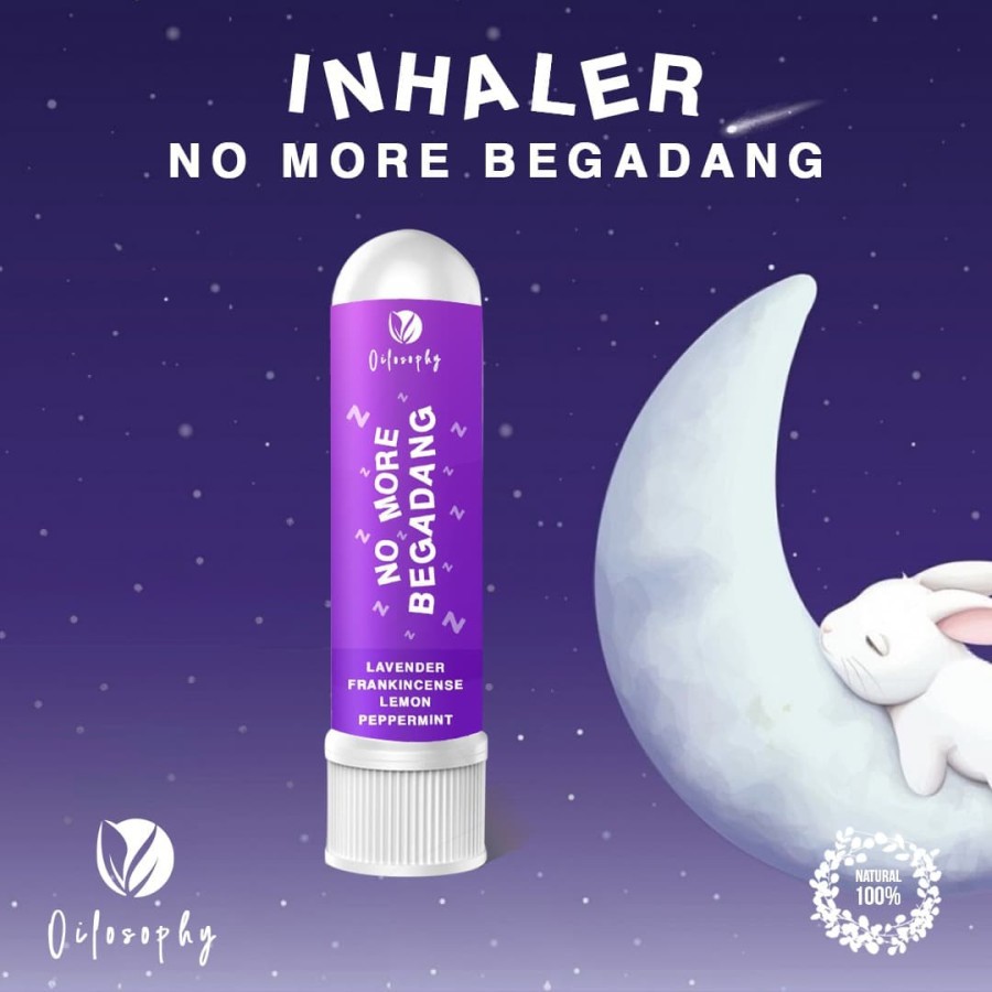 OILOSOPHY INHALER ESSENTIAL OIL INSOMNIA DIET HAPPY ALERGI | MINYAK ESENSIAL AROMATERAPI