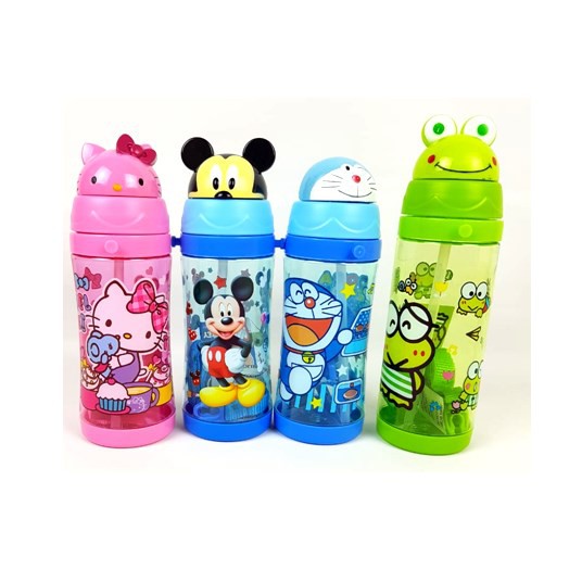 BOLEH PILIH MOTIF! Botol Minum Anak Botol Minum Kepala Karakter BPA FREE