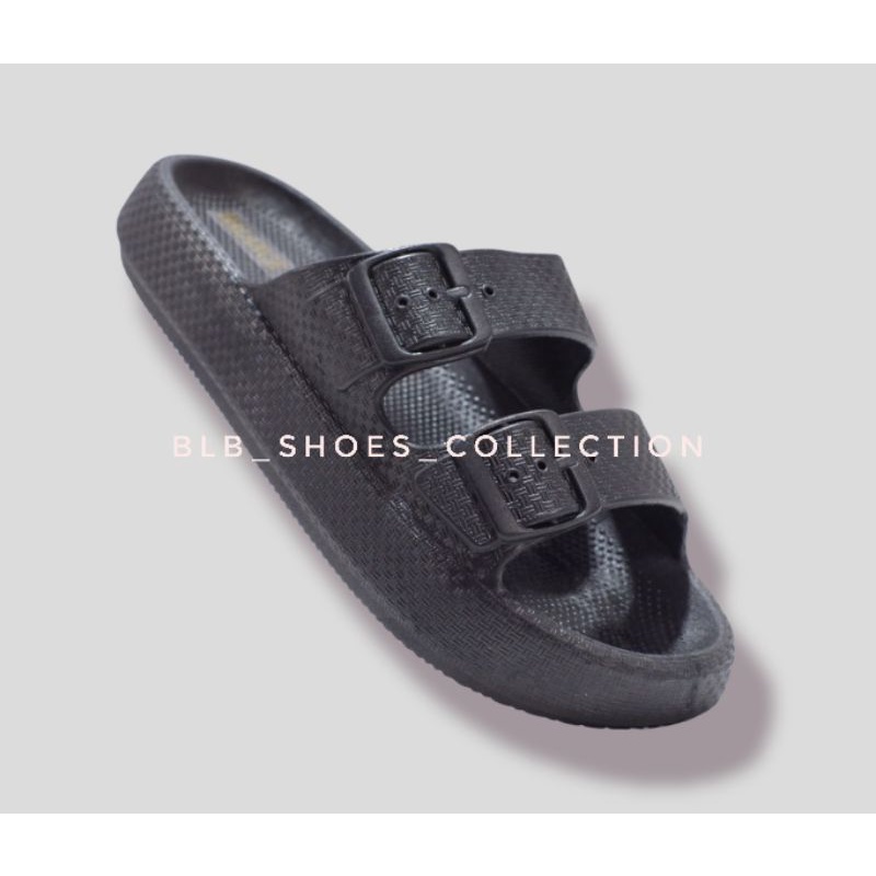 Sendal karet slop Ban 2 nyaman, sandal Korea kekinian trendi,empuk,Sendal wanita terbaru.hys new