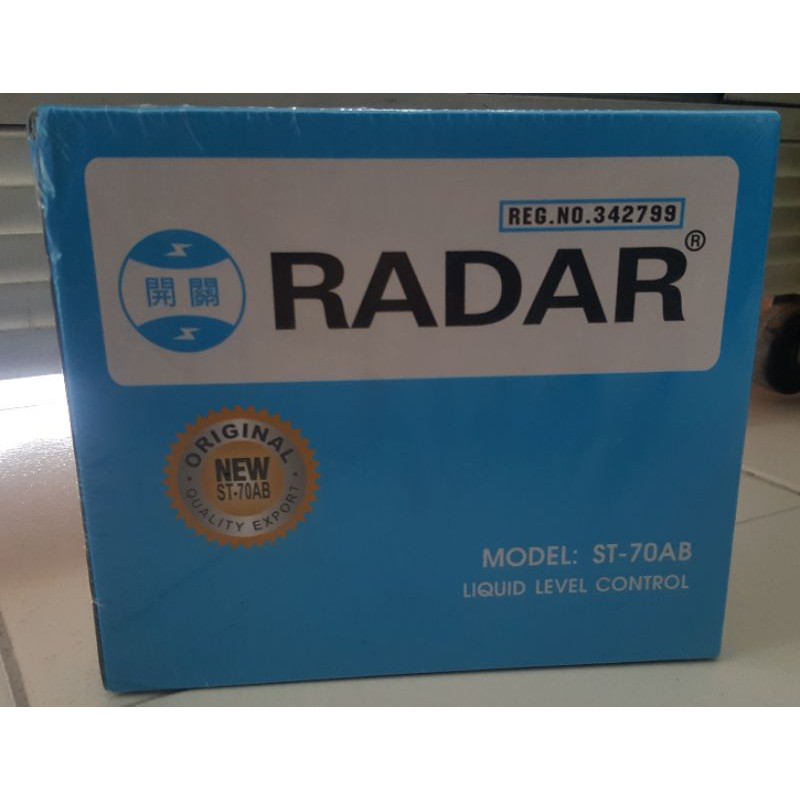 RADAR ORIGINAL (Pelampung Air Otomatis/Perlengkapan Toren)