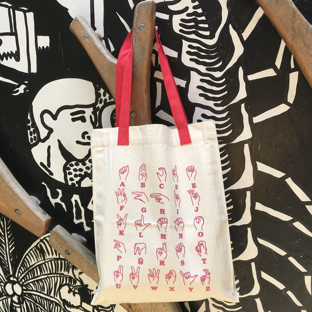 Tote Bag Bahasa Isyarat