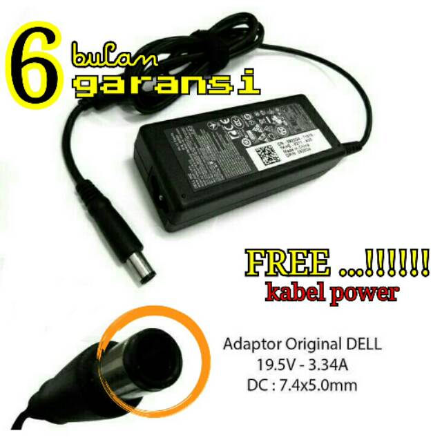 Adaptor charger laptop DELL 3420